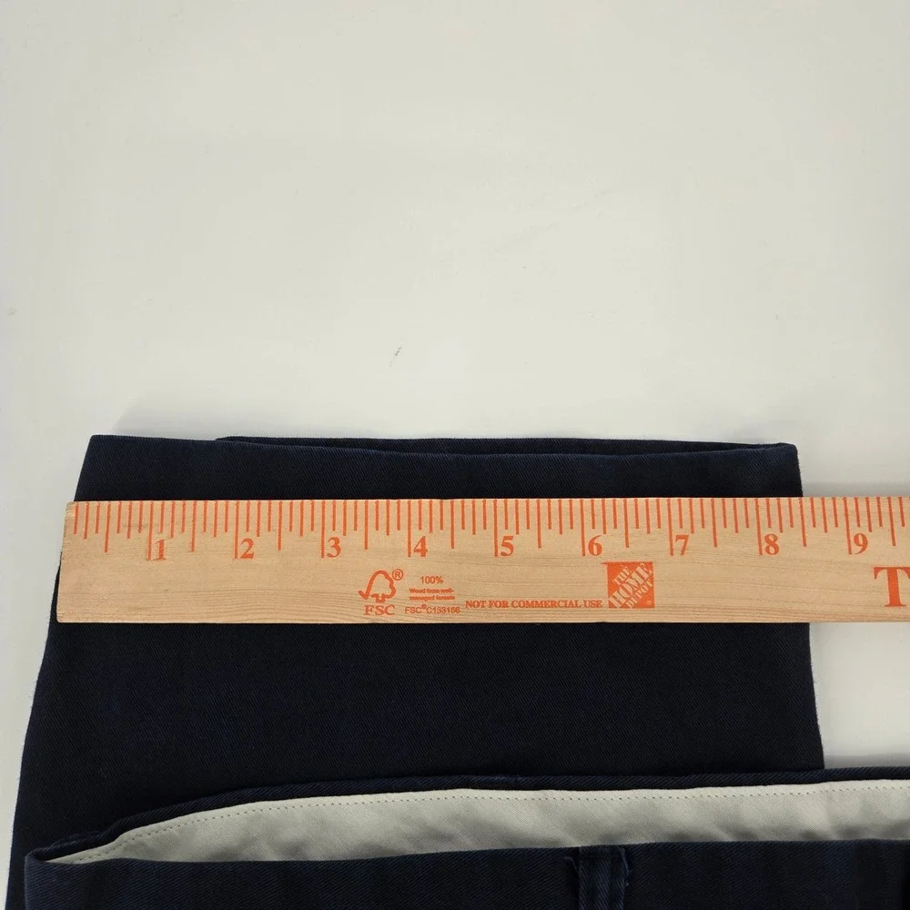 Polo Ralph Lauren Classic Fit Chino Pants 38x32 Navy Blue‎ Twill Cotton Trousers
